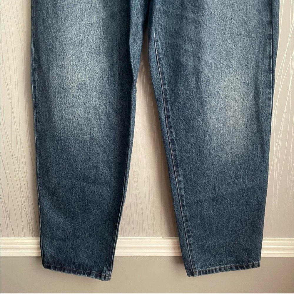 KBB by KAHLANA x Target Women's 6 Mid-Rise Wide Leg The Kahlana Jean Dark Wash - Picture 6 of 16
